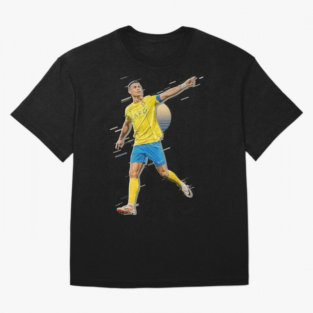 Ronaldo al nassr Oversized T-Shirt Carry the Colors and Pride of FIFA World Cup 2026 USA Canada Mexico for Fans of Neymar, Haaland and Cristiano Ronaldo and England, Bringing Goal Celebration Energy, Supporter Heritage, Football Icons and Worldwide