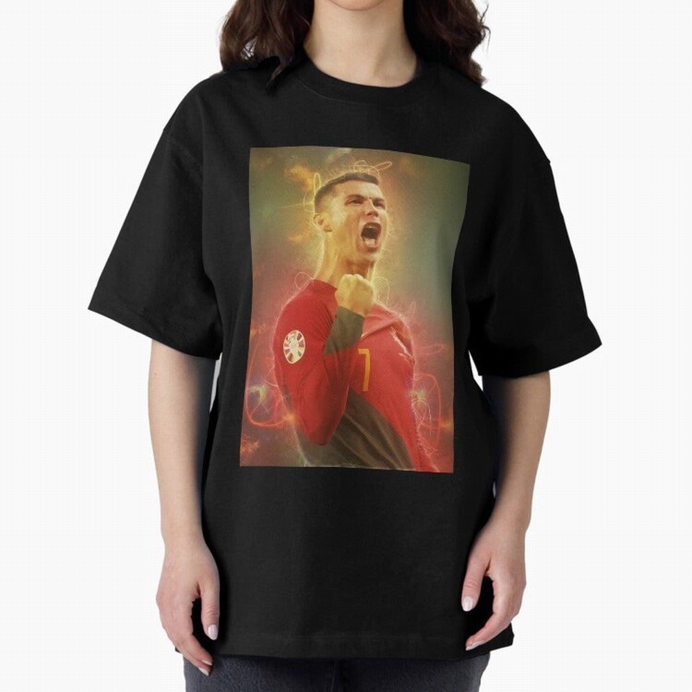 Ronaldo portugal jarsey Oversized T-Shirt Feel International Energy from Match Day Hype around FIFA World Cup 2026 USA Canada Mexico, CR7, Portugal, Spain and Germany, Game Day Rituals, Football Legends, Country Pride and the Road to the Final;