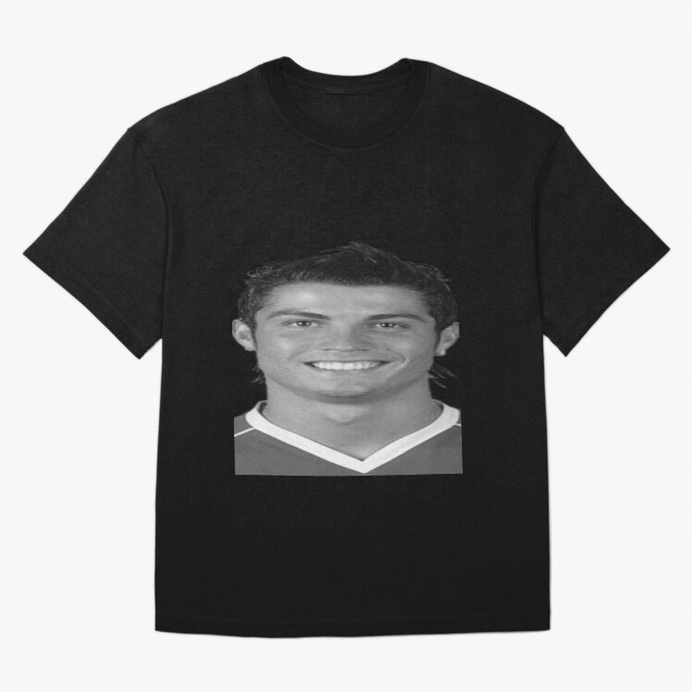 Cristiano Ronaldo Oversized T-Shirt Share FIFA World Cup 2026 USA Canada Mexico with Haaland and Mbappe, Argentina Energy, Game Day Rituals, Football Legends, Country Pride and the Road to the Final; Perfect for Fans, Collectors, Family Gatherings,