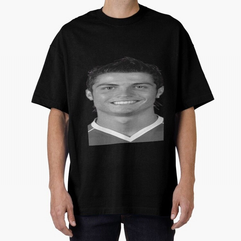 Cristiano Ronaldo Oversized T-Shirt Share FIFA World Cup 2026 USA Canada Mexico with Haaland and Mbappe, Argentina Energy, Game Day Rituals, Football Legends, Country Pride and the Road to the Final; Perfect for Fans, Collectors, Family Gatherings,