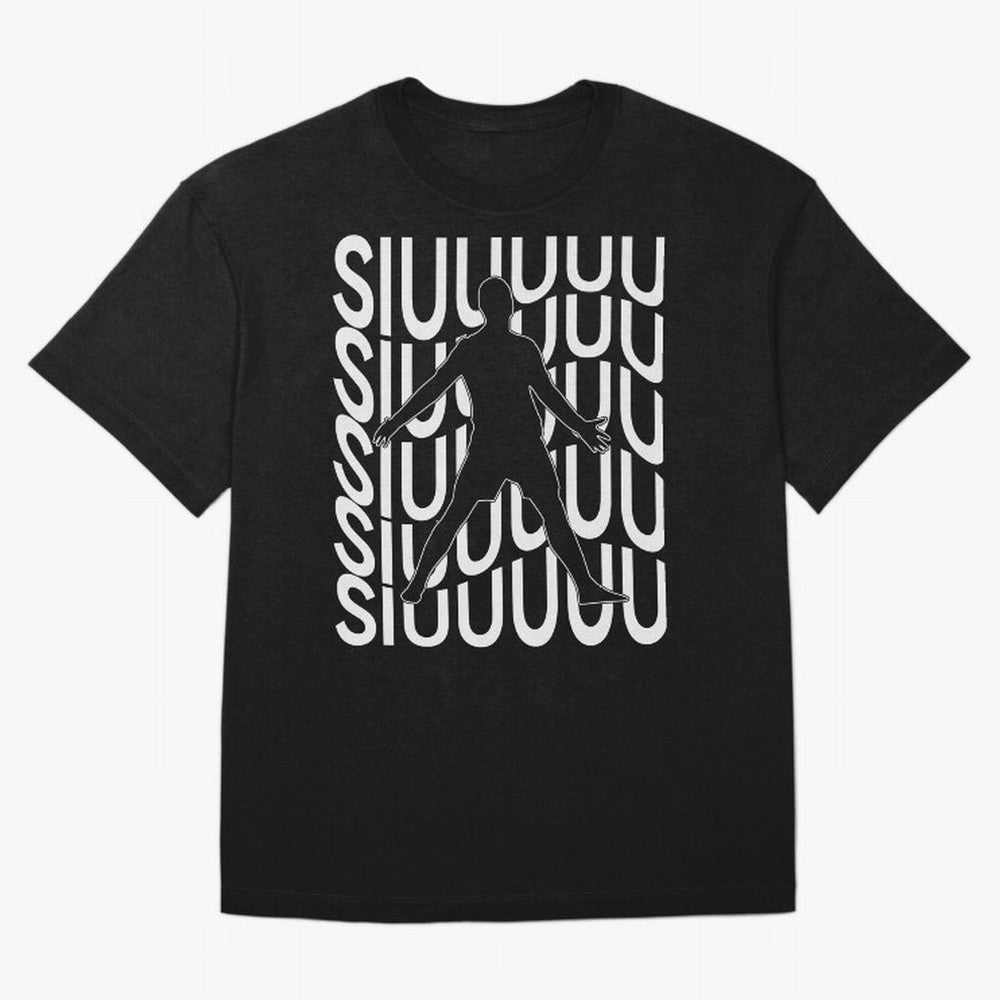 Siuuuuu Cute Soccer Present For Soccer Lovers Fan Kid's Boys Oversized T-Shirt Honor Football Greatness during Match Day Hype around FIFA World Cup 2026, Haaland, England and Germany, Stadium Memories, Football Loyalty, International Chants and