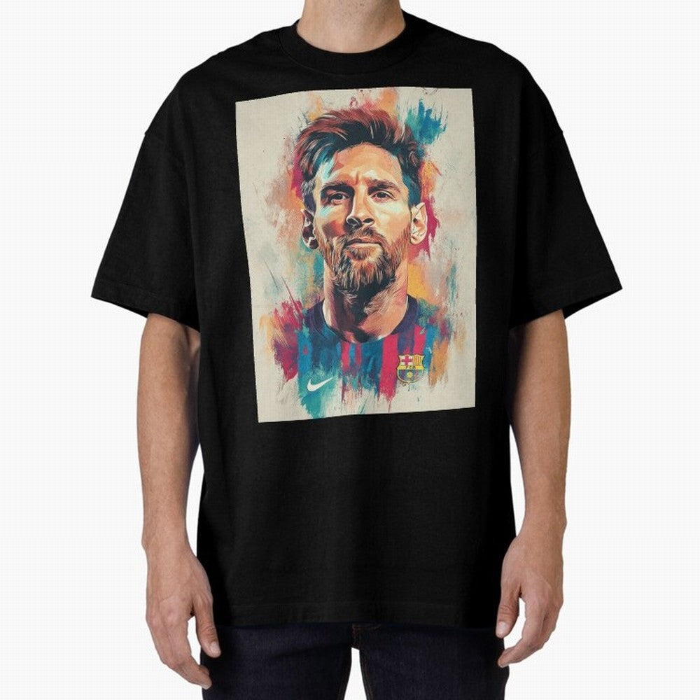 Lionel Messi Oversized T-Shirt Carry FIFA World Cup 2026 USA Canada Mexico for Fans of Messi and Spain, Bringing Stadium Memories, Football Loyalty, International Chants and Championship Tradition; Made for Collectors Who Enjoy Iconic Players,