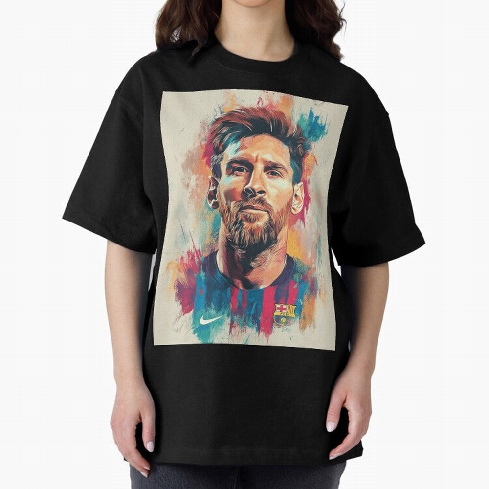 Lionel Messi Oversized T-Shirt Carry FIFA World Cup 2026 USA Canada Mexico for Fans of Messi and Spain, Bringing Stadium Memories, Football Loyalty, International Chants and Championship Tradition; Made for Collectors Who Enjoy Iconic Players,