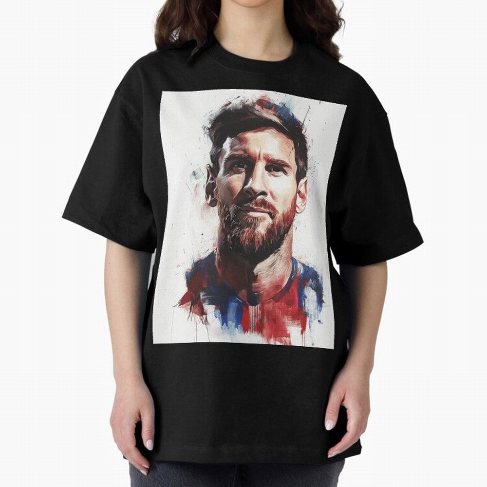 Lionel Messi Oversized T-Shirt Share FIFA World Cup 2026 Group Stage Built around Cristiano Ronaldo, Haaland and CR7, England and Germany Energy, Worldwide Fan Energy, Dramatic Goals, Stadium Lights and Championship Celebrations; Perfect for Fans,