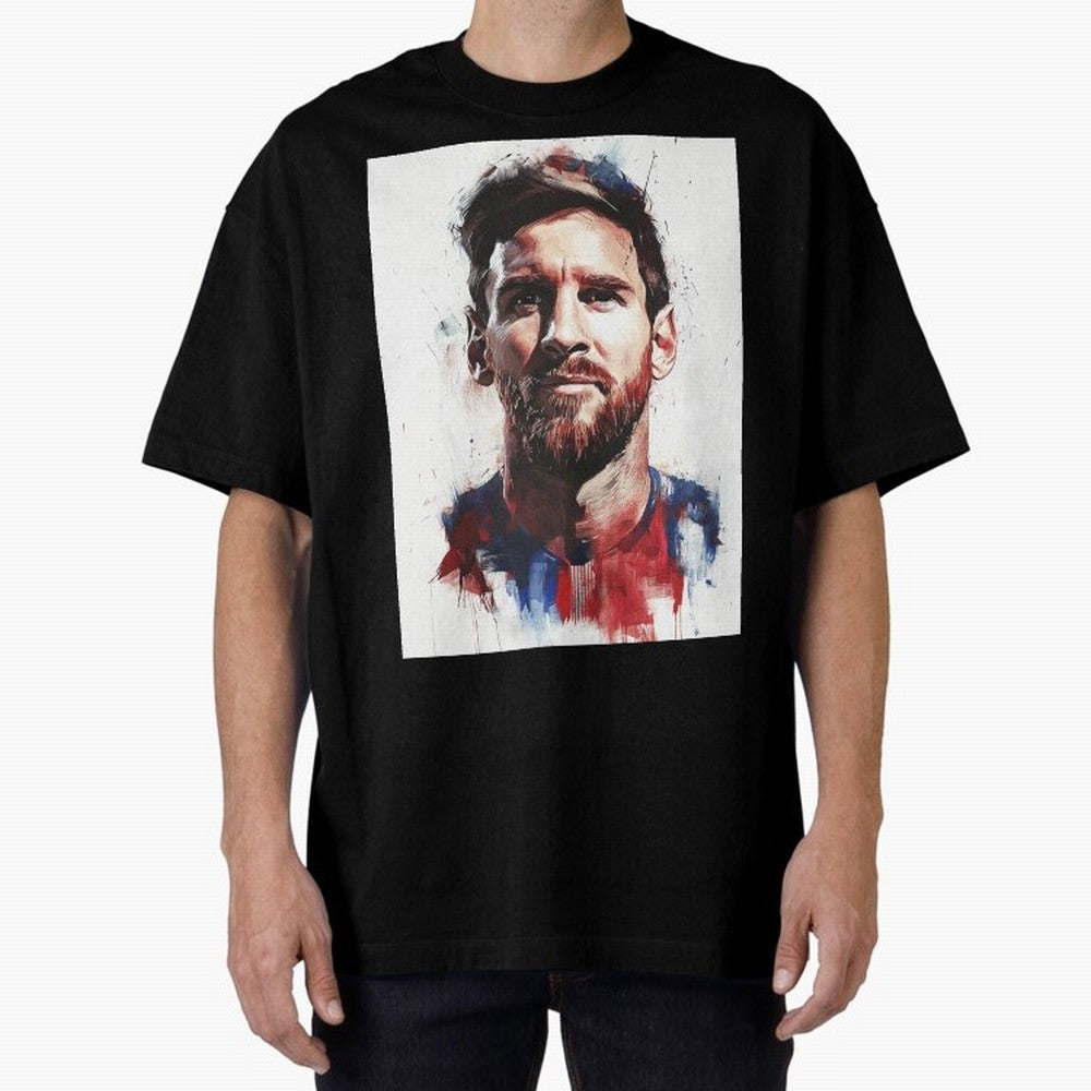 Lionel Messi Oversized T-Shirt Share FIFA World Cup 2026 Group Stage Built around Cristiano Ronaldo, Haaland and CR7, England and Germany Energy, Worldwide Fan Energy, Dramatic Goals, Stadium Lights and Championship Celebrations; Perfect for Fans,