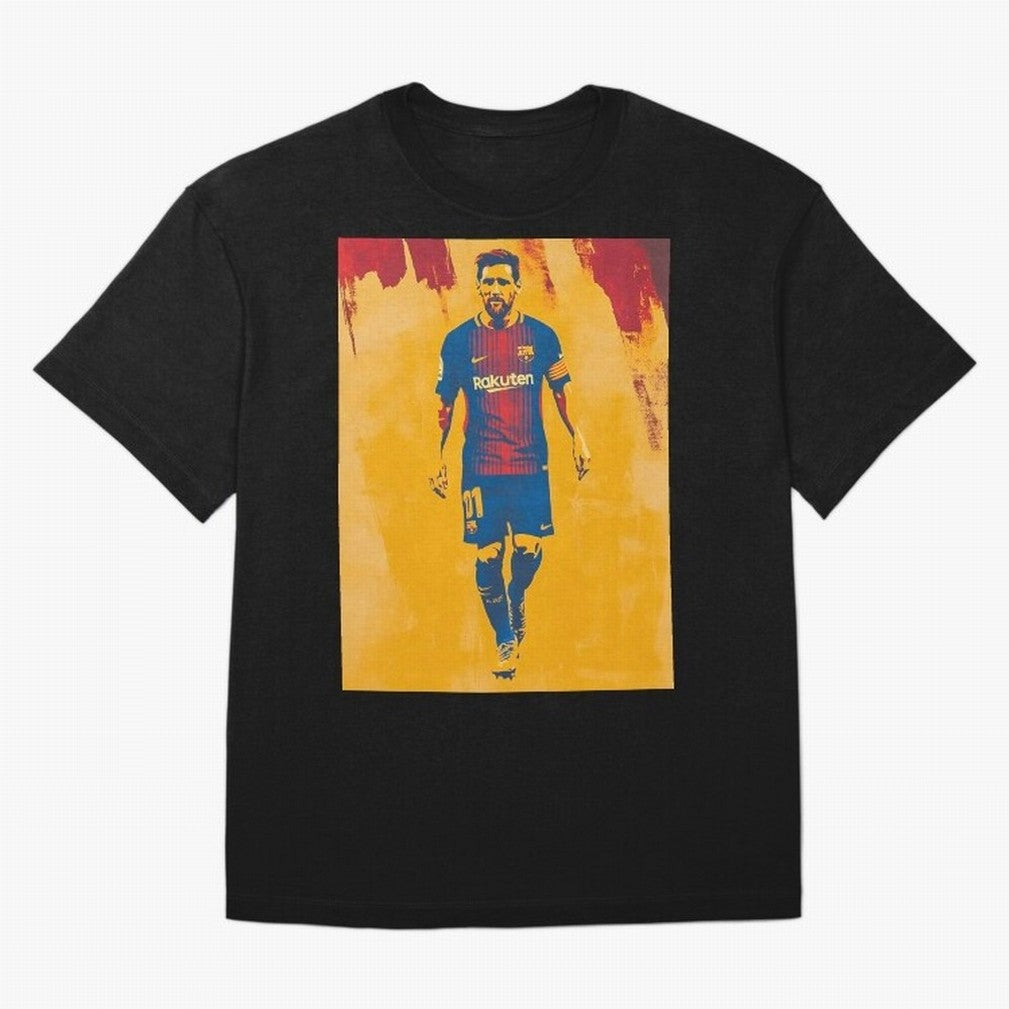 Lionel Messi Oversized T-Shirt Bring Stadium Energy to FIFA World Cup 2026 Highlighting Messi, Brazil, Portugal and Argentina Energy, Championship Spirit, Famous Goals, Roaring Crowds and International Football Unity; Ideal for Passionate Fans Who