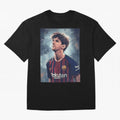 Lionel Messi Oversized T-Shirt Bring Champion Energy into FIFA World Cup 2026 for Fans of Cristiano Ronaldo and Portugal, Bringing Retro Football Energy, Iconic Rivalries, Trophy Chase Drama and Stadium Atmosphere; Ideal for Fans Who Follow Messi,