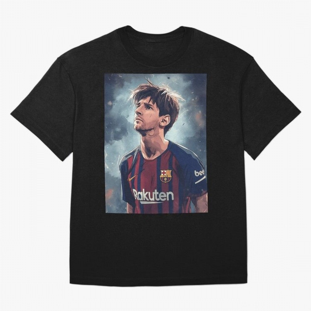Lionel Messi Oversized T-Shirt Bring Champion Energy into FIFA World Cup 2026 for Fans of Cristiano Ronaldo and Portugal, Bringing Retro Football Energy, Iconic Rivalries, Trophy Chase Drama and Stadium Atmosphere; Ideal for Fans Who Follow Messi,