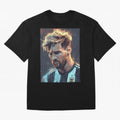 leo Messi Oversized T-Shirt Celebrate the Road through FIFA World Cup 2026 Filled with Messi, France and Portugal Energy, Football Festival Excitement, Trophy Ambitions, Country Rivalries and Star Player Buzz; Ideal for Football Dads, Football