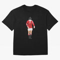 George Best watercolour Manchester United Football Northern Ireland Legend number 7 Man United Red D Oversized T-Shirt Turn Every Weekend Toward the FIFA World Cup 2026 USA Canada Mexico Journey through Haaland and Mbappe Highlights, Argentina and