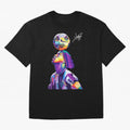 Ronaldinho Wpap Pop Art Oversized T-Shirt Show Passion for the Stars of FIFA World Cup 2026 Group Stage for Fans of Messi and England, France and Netherlands, Bringing Goal Celebration Energy, Supporter Heritage, Football Icons and Worldwide