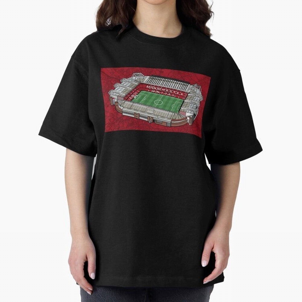 Old Trafford Manchester United Oversized T-Shirt Show Up for the Glory of FIFA World Cup 2026 for Fans of CR7 and France, Bringing Worldwide Fan Energy, Dramatic Goals, Stadium Lights and Championship Celebrations; Made for Die Hard Supporters,