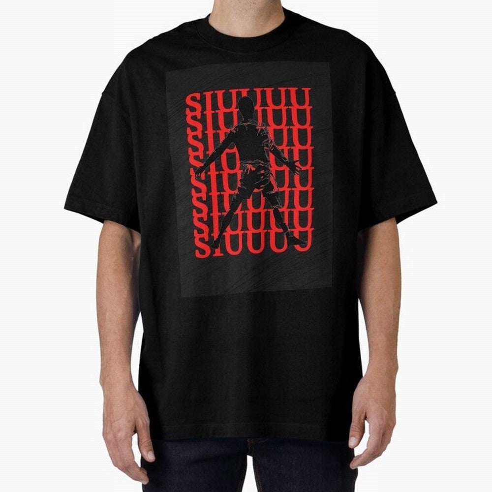 cristiano ronaldo siuuu Oversized T-Shirt Show Love for Legendary Goals in Global Football Passion for FIFA World Cup 2026, Built around CR7, Argentina, Global Supporter Spirit, Legendary Goals, National Colors and Tournament Celebration; Great for