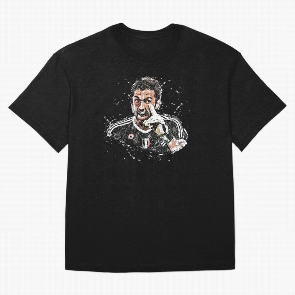 Buffon_Gianluigi Buffon Oversized T-Shirt Remember Iconic Moments from FIFA World Cup 2026 Filled with Neymar, Brazil Energy, Global Supporter Spirit, Legendary Goals, National Colors and Tournament Celebration; Built for Supporters Chasing Trophy