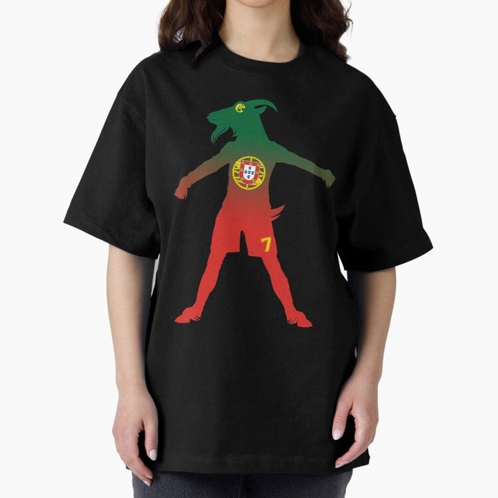 Cristiano Ronaldo GOAT Oversized T-Shirt Make Every Match About the FIFA World Cup 2026 Group Stage Journey through Cristiano Ronaldo, Haaland and CR7 Highlights, Brazil, Portugal and Argentina Pride, Soccer Culture, Superstar Moments, National