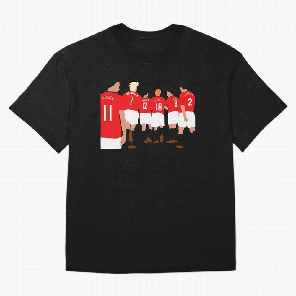 Class of 92 - Manchester United Legends Oversized T-Shirt Experience the Global Stage of FIFA World Cup 2026 USA Canada Mexico for Fans of Messi, Neymar and Mbappe and France and Portugal, Bringing Stadium Chants, National Pride, Trophy Dreams and