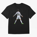 CR7 Oversized T-Shirt Stand with the FIFA World Cup 2026 Group Stage Journey through Mbappe Highlights, Argentina, France and Brazil Pride, Retro Football Energy, Iconic Rivalries, Trophy Chase Drama and Stadium Atmosphere; Created for Match Day