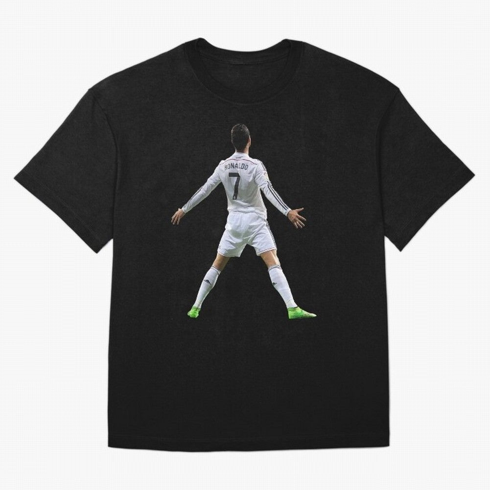 CR7 Oversized T-Shirt Stand with the FIFA World Cup 2026 Group Stage Journey through Mbappe Highlights, Argentina, France and Brazil Pride, Retro Football Energy, Iconic Rivalries, Trophy Chase Drama and Stadium Atmosphere; Created for Match Day