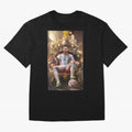 Lionel Messi Oversized T-Shirt Capture Stadium Memories from the FIFA World Cup 2026 Journey through Messi and Cristiano Ronaldo Highlights, Portugal, Spain and Germany Pride, Soccer Culture, Superstar Moments, National Team Dreams and Competitive