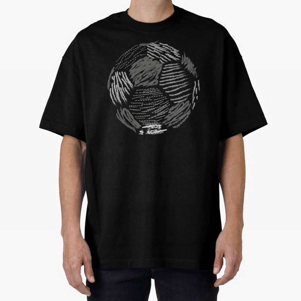 Soccer ball Oversized T-Shirt Bring Global Football Passion for FIFA World Cup 2026, Connected to Neymar, England, France and Netherlands, Football History, Final Match Energy, Crowd Noise and Once in a Lifetime Moments; Ideal for Passionate Fans