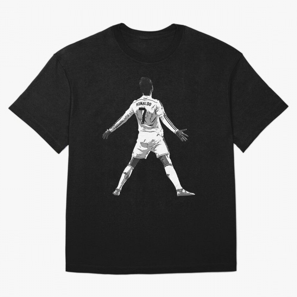 CR7 Cristiano Ronaldo Artwork - Pop Art Style Oversized T-Shirt Show Support during Match Day Hype around FIFA World Cup 2026 USA Canada Mexico, Cristiano Ronaldo, Haaland and CR7, Brazil, Game Day Rituals, Football Legends, Country Pride and the