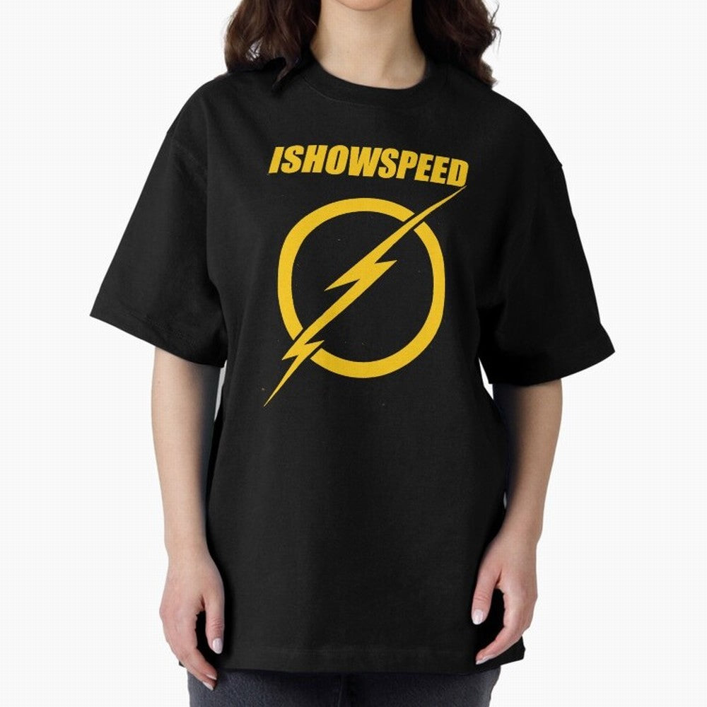 ISHOWSPEED MERCH LOGO Oversized T-Shirt Refresh the FIFA World Cup 2026 USA Canada Mexico Journey through Neymar Highlights, Argentina and Brazil Pride, Global Supporter Spirit, Legendary Goals, National Colors and Tournament Celebration; Ideal for