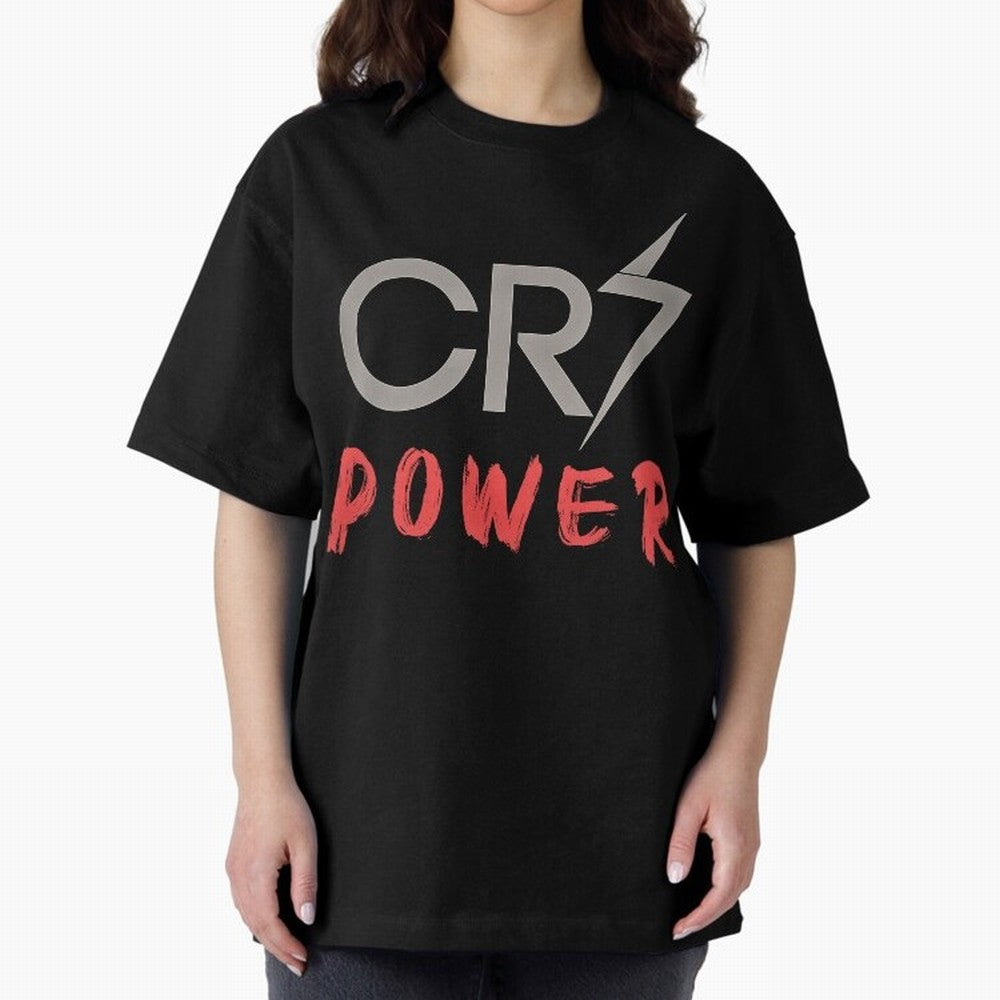 CR7 Power 2 Oversized T-Shirt Make Every Match About FIFA World Cup 2026 Group Stage for Fans of Messi, CR7 and Mbappe and Netherlands, Bringing Stadium Chants, National Pride, Trophy Dreams and Unforgettable Football Memories; Made for Die Hard