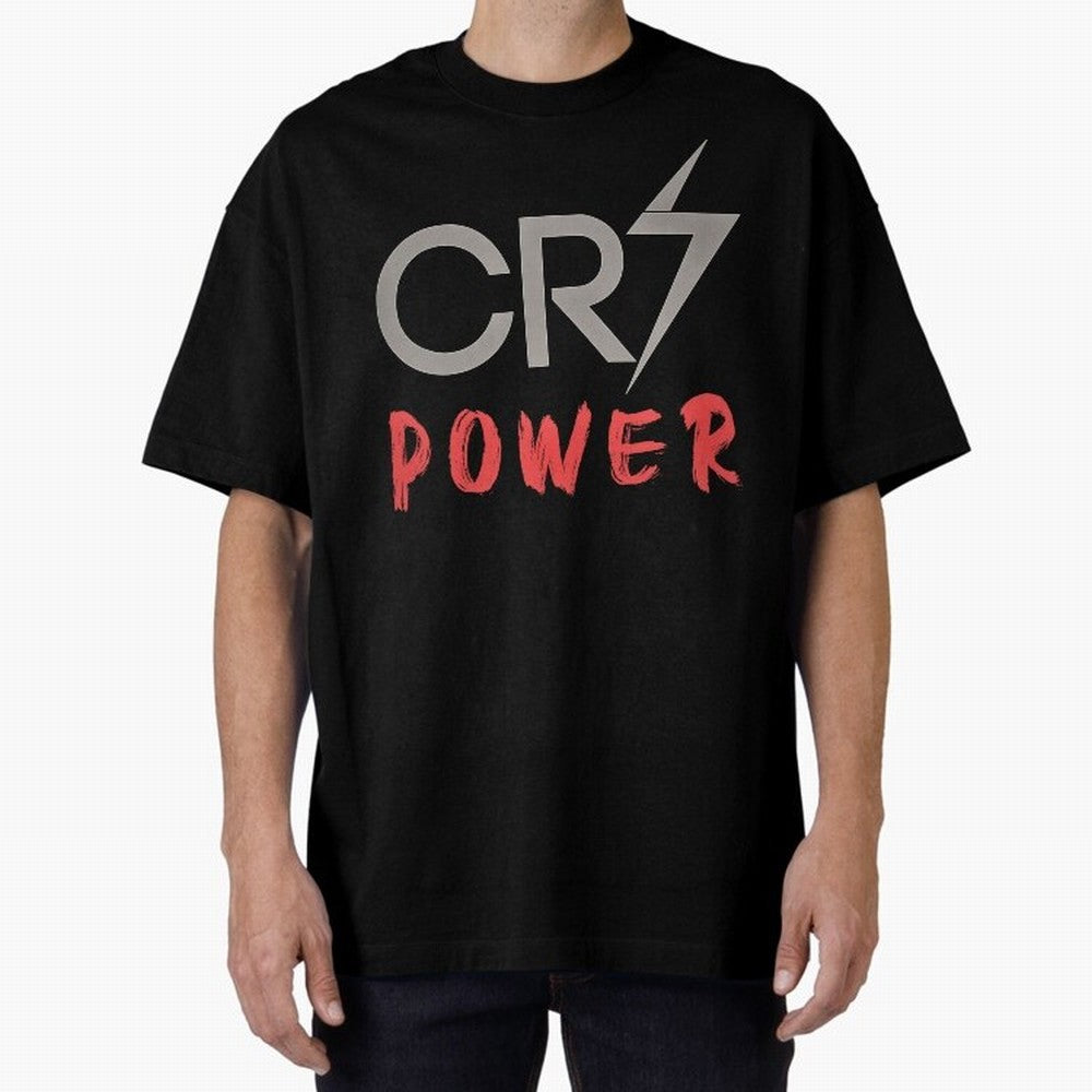CR7 Power 2 Oversized T-Shirt Make Every Match About FIFA World Cup 2026 Group Stage for Fans of Messi, CR7 and Mbappe and Netherlands, Bringing Stadium Chants, National Pride, Trophy Dreams and Unforgettable Football Memories; Made for Die Hard