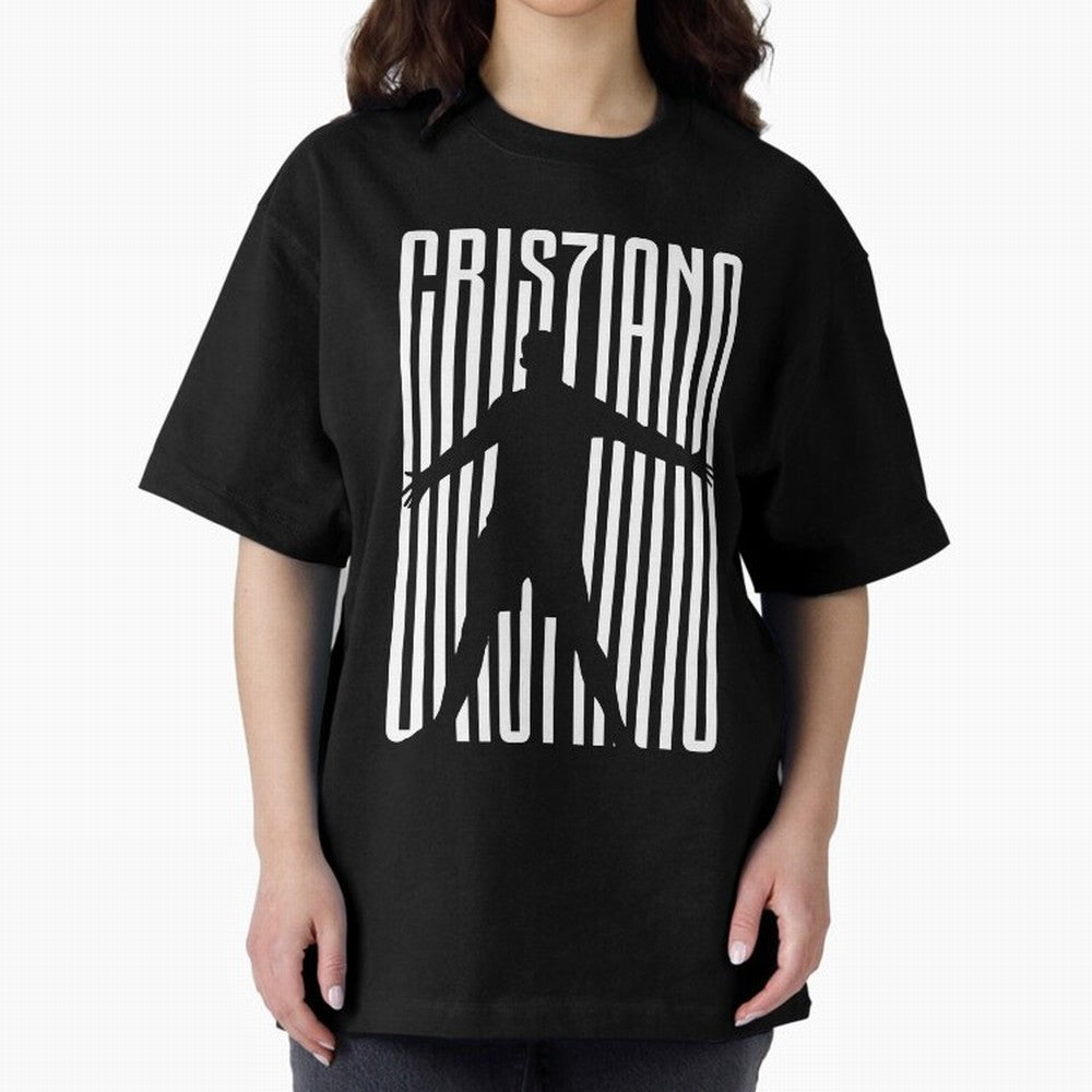CRIS7IANO RONALDO? Oversized T-Shirt Embrace Global Football Passion for FIFA World Cup 2026, Centered on Messi, Argentina and Brazil, Football History, Final Match Energy, Crowd Noise and Once in a Lifetime Moments; Made for Die Hard Supporters,