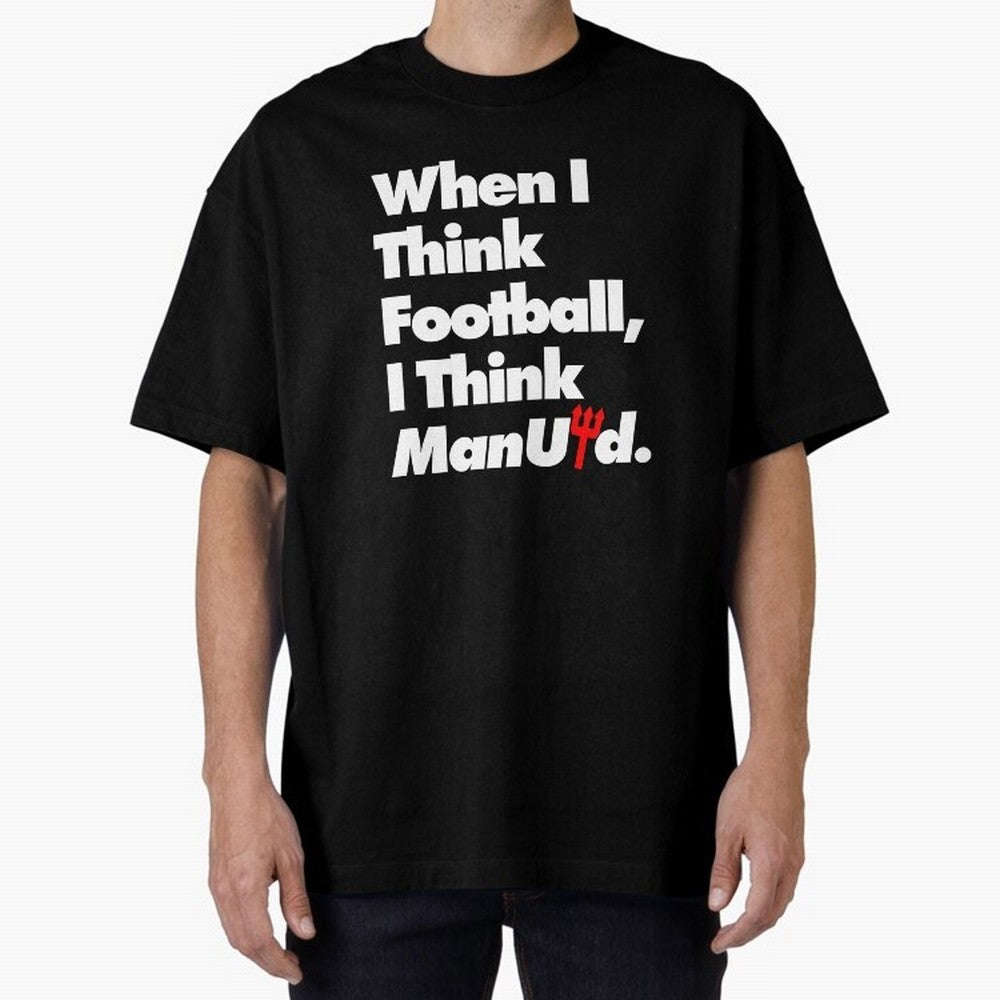 Manchester United Oversized T-Shirt Show Your Stadium Side during Match Day Hype around FIFA World Cup 2026 USA Canada Mexico, Haaland and Mbappe, France and Portugal, Classic Soccer Heritage, Championship Pressure, Fan Loyalty and International