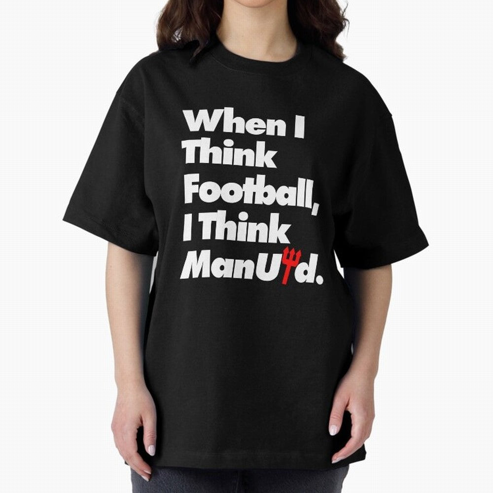 Manchester United Oversized T-Shirt Show Your Stadium Side during Match Day Hype around FIFA World Cup 2026 USA Canada Mexico, Haaland and Mbappe, France and Portugal, Classic Soccer Heritage, Championship Pressure, Fan Loyalty and International