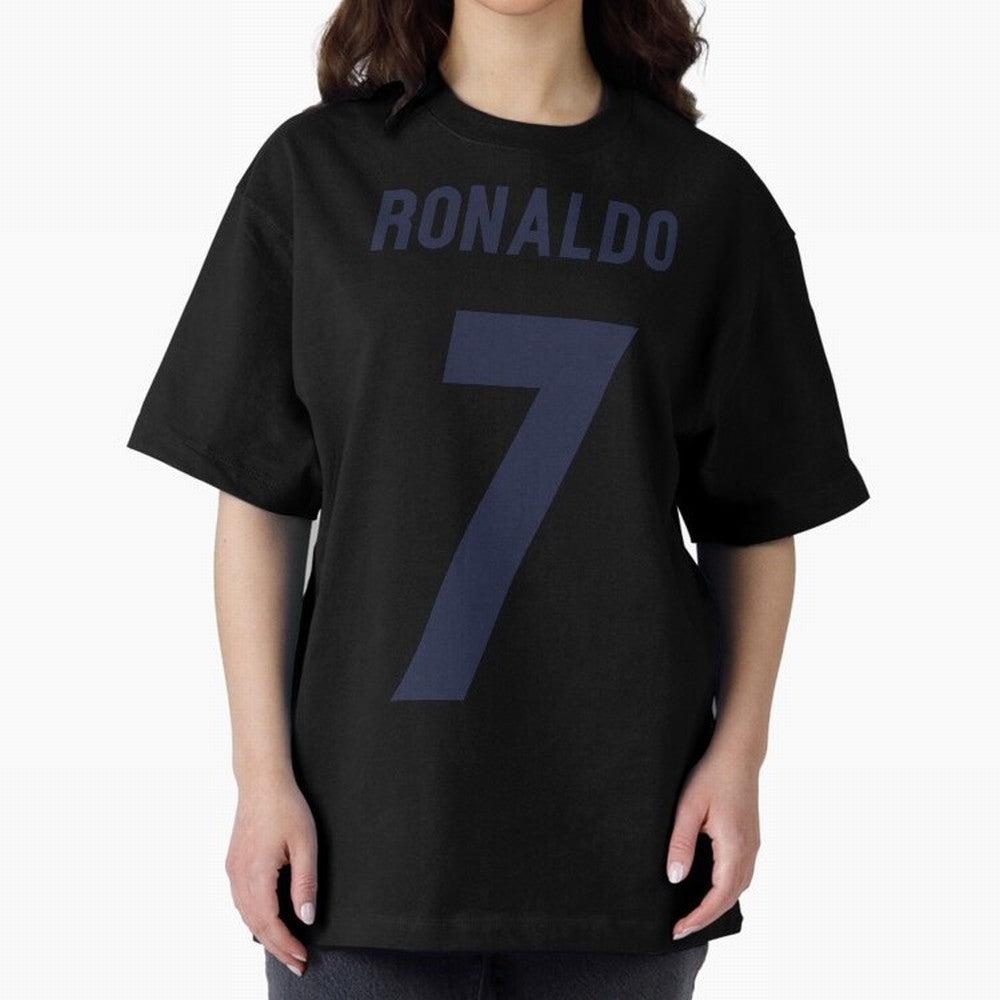 Cristiano Ronaldo 7 Oversized T-Shirt Fuel Your Fan Pride for FIFA World Cup 2026 Group Stage Spirit, Celebrating France and Portugal, Haaland, Match Day Excitement, Supporter Culture, Golden Goals and Global Football Passion; Perfect for