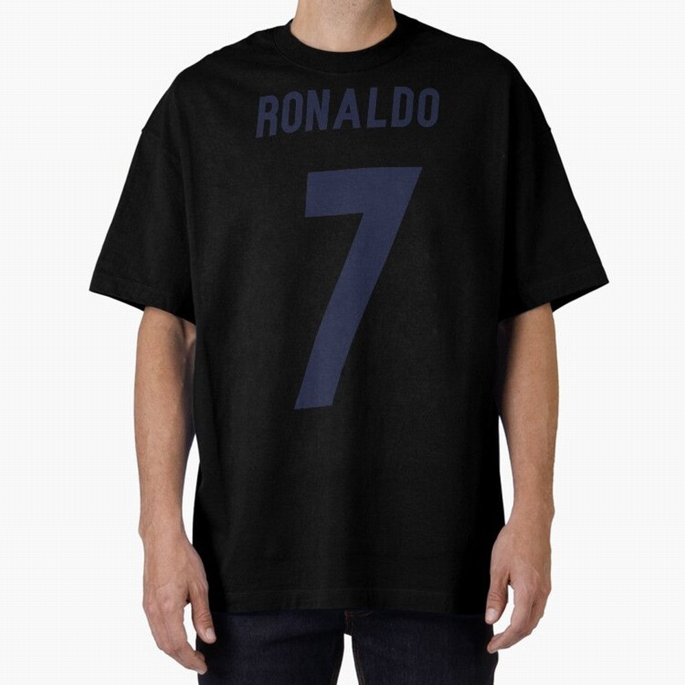 Cristiano Ronaldo 7 Oversized T-Shirt Fuel Your Fan Pride for FIFA World Cup 2026 Group Stage Spirit, Celebrating France and Portugal, Haaland, Match Day Excitement, Supporter Culture, Golden Goals and Global Football Passion; Perfect for