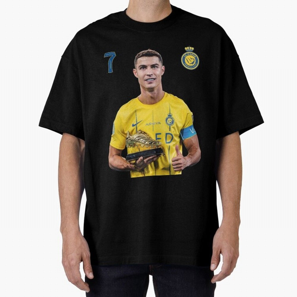 Cr7 cristiano ronaldo red black yellow blue milano real madid ronaldo cr ronaldo cristiano Portugal 7 9 united alnassr al nassr nassr al nassar hilal Oversized T-Shirt Make Every Match About the FIFA World Cup 2026 Group Stage Journey through