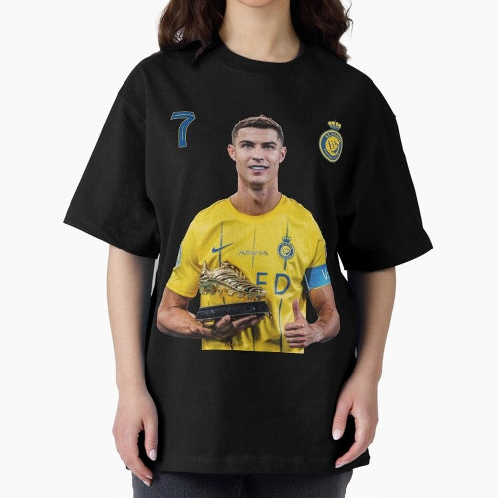 Cr7 cristiano ronaldo red black yellow blue milano real madid ronaldo cr ronaldo cristiano Portugal 7 9 united alnassr al nassr nassr al nassar hilal Oversized T-Shirt Make Every Match About the FIFA World Cup 2026 Group Stage Journey through