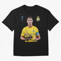 Cr7 cristiano ronaldo red black yellow blue milano real madid ronaldo cr ronaldo cristiano Portugal 7 9 united alnassr al nassr nassr al nassar hilal Oversized T-Shirt Make Every Match About the FIFA World Cup 2026 Group Stage Journey through