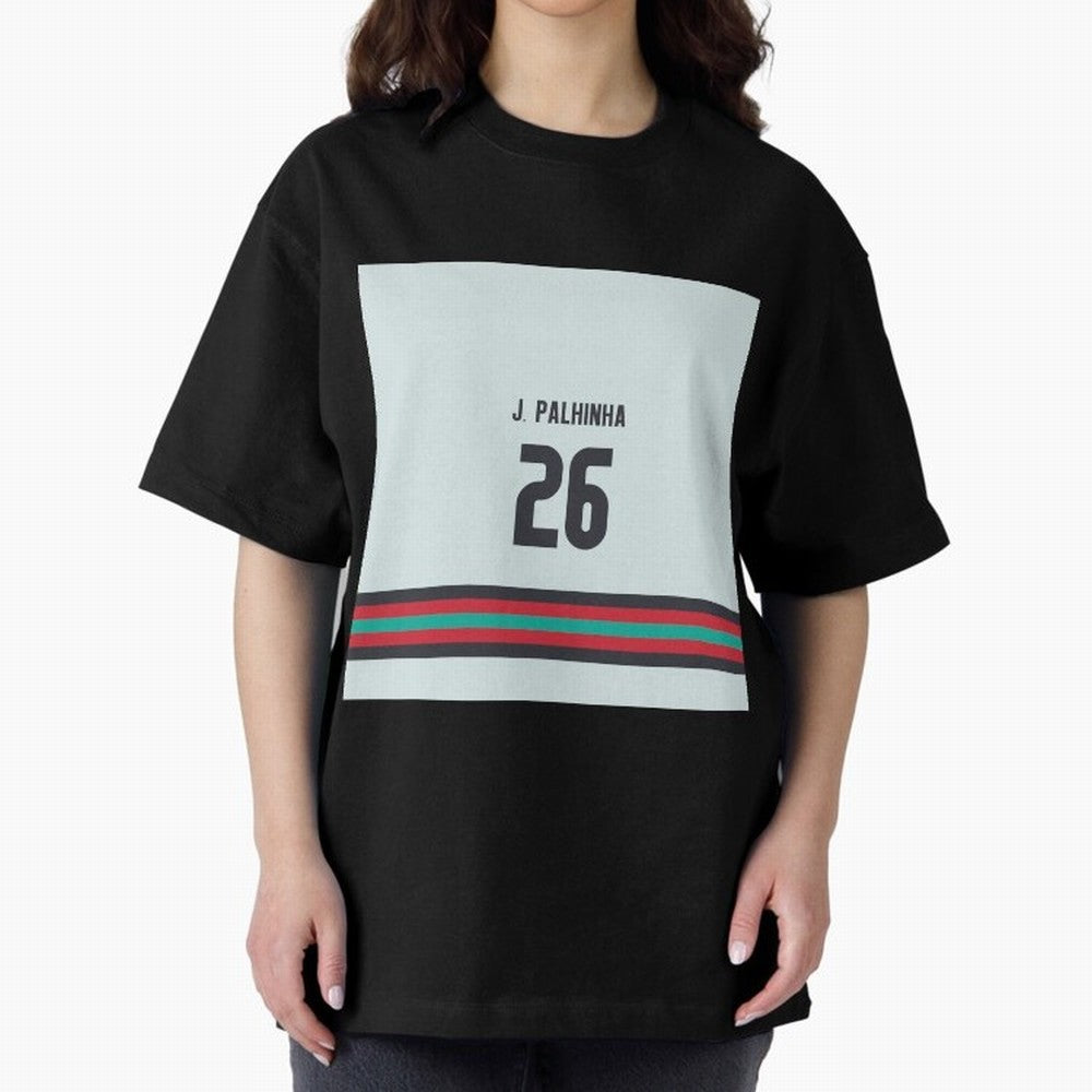 Palhinha Portugal Away Oversized T-Shirt Live the Energy of FIFA World Cup 2026 Spirit, Celebrating Brazil, Portugal and Argentina, CR7, Football Passion, Legendary Performances, Festival Vibes and Supporter Community; Ideal for Passionate Fans Who
