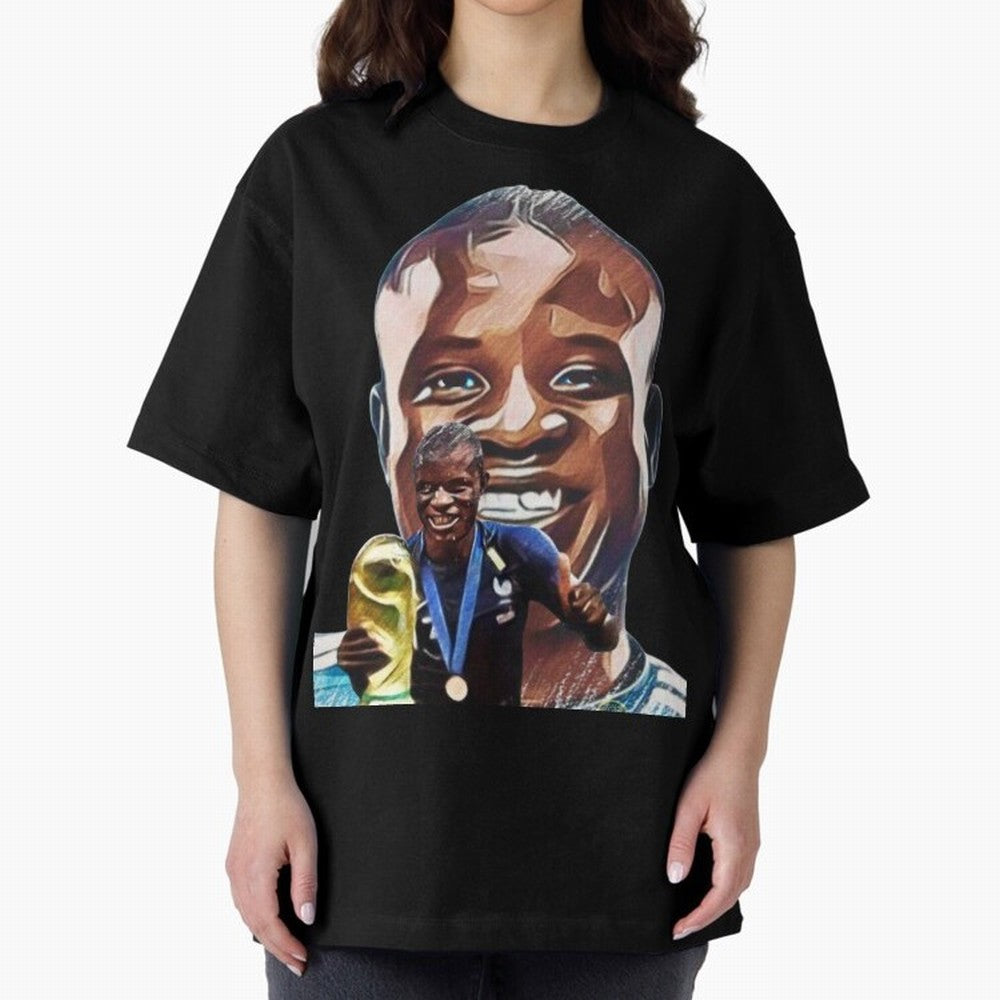N'golo Kante Oversized T-Shirt Share FIFA World Cup 2026 USA Canada Mexico Spirit, Built around Brazil, Portugal and Argentina, Messi, Fan Favorite Moments, National Team Passion, Big Match Drama and Soccer History; Made for Die Hard Supporters,