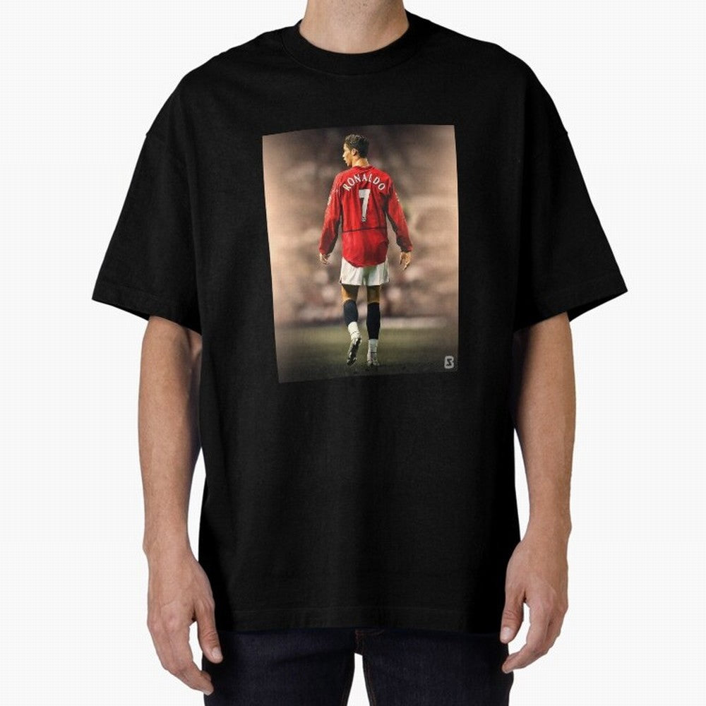 ronaldo Oversized T-Shirt Show Up for the Glory of FIFA World Cup 2026 Group Stage Capturing Neymar, England, France and Netherlands Energy, Championship Spirit, Famous Goals, Roaring Crowds and International Football Unity; Ideal for Fans Who