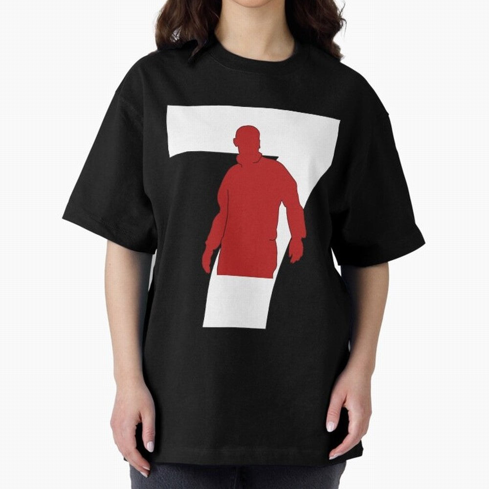 Eric Cantona Manchester United 7 Oversized T-Shirt Celebrate the Next Chapter of FIFA World Cup 2026 USA Canada Mexico for Fans of Cristiano Ronaldo and England, France and Netherlands, Bringing Champion Mindset, Group Stage Buzz, Knockout Tension