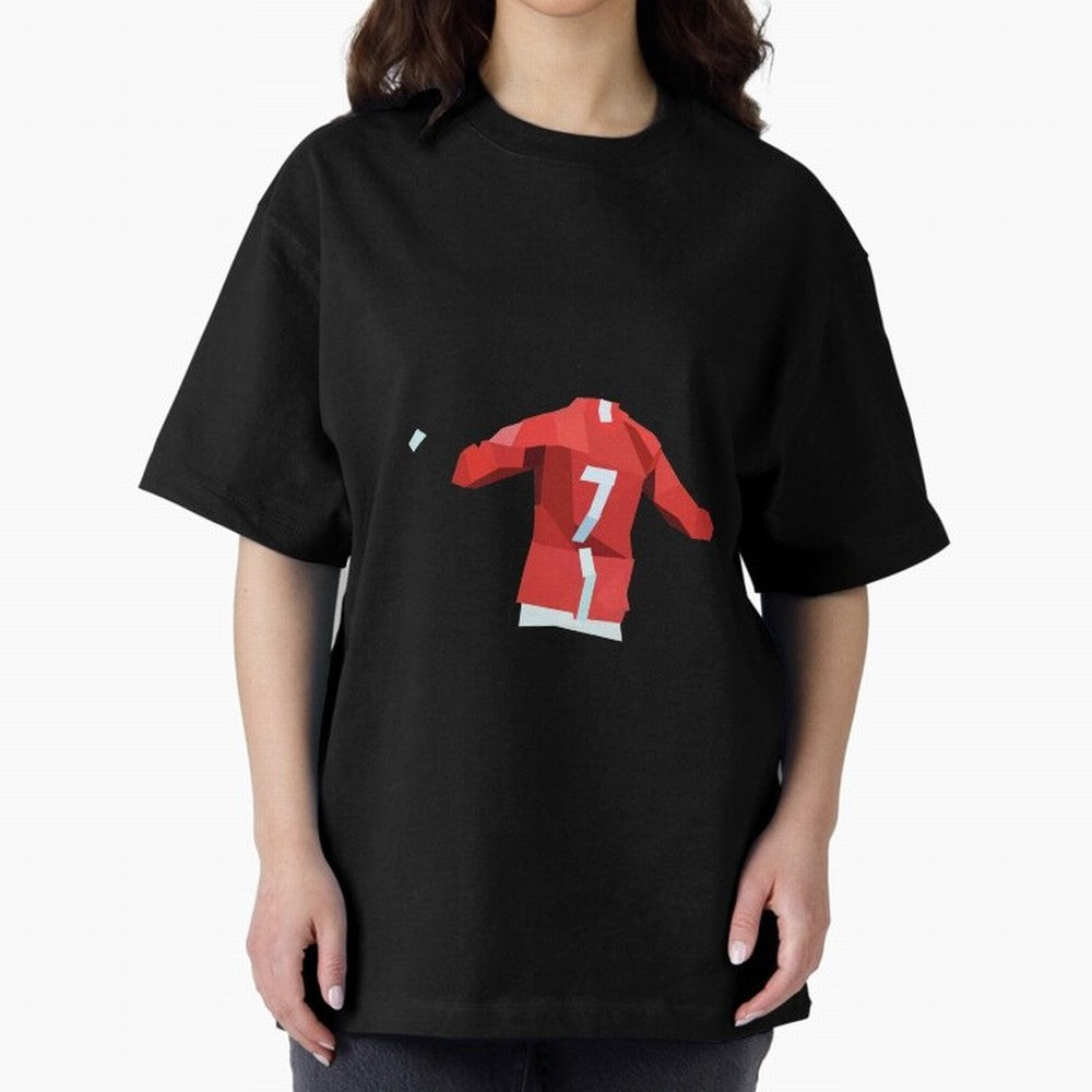 Viva Ronaldo Oversized T-Shirt Cheer through Every Moment of Global Football Passion for FIFA World Cup 2026 USA Canada Mexico, Highlighting Messi, CR7 and Mbappe, Spain and Netherlands, Retro Football Energy, Iconic Rivalries, Trophy Chase Drama