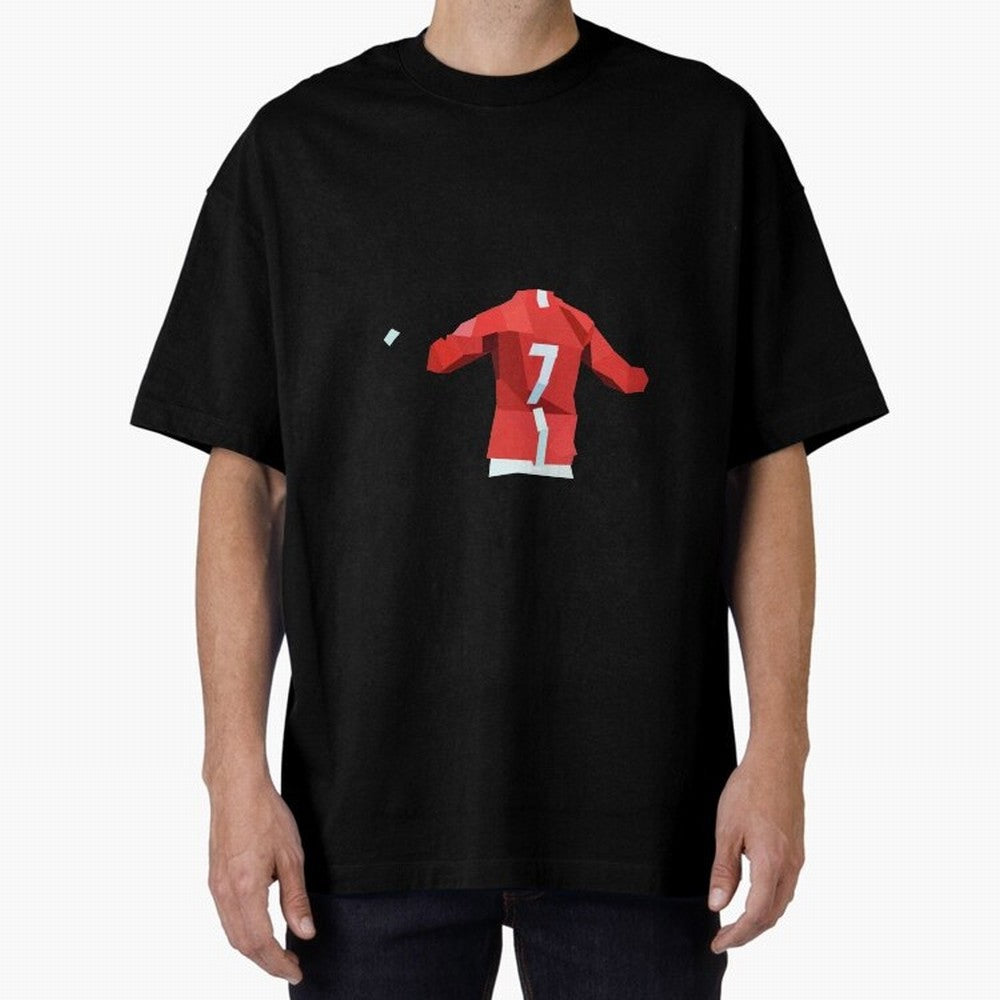 Viva Ronaldo Oversized T-Shirt Cheer through Every Moment of Global Football Passion for FIFA World Cup 2026 USA Canada Mexico, Highlighting Messi, CR7 and Mbappe, Spain and Netherlands, Retro Football Energy, Iconic Rivalries, Trophy Chase Drama