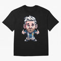 Lionel Messi Oversized T-Shirt Celebrate the Magic of the FIFA World Cup 2026 USA Canada Mexico Journey through Mbappe and Neymar Highlights, France and Portugal Pride, Football Passion, Legendary Performances, Festival Vibes and Supporter