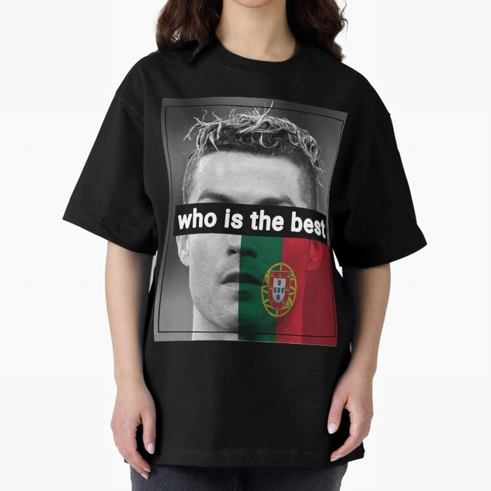ronaldo Oversized T-Shirt Celebrate National Team Dreams in the FIFA World Cup 2026 Journey through Messi and Cristiano Ronaldo Highlights, Netherlands Pride, Classic Soccer Heritage, Championship Pressure, Fan Loyalty and International Pride;