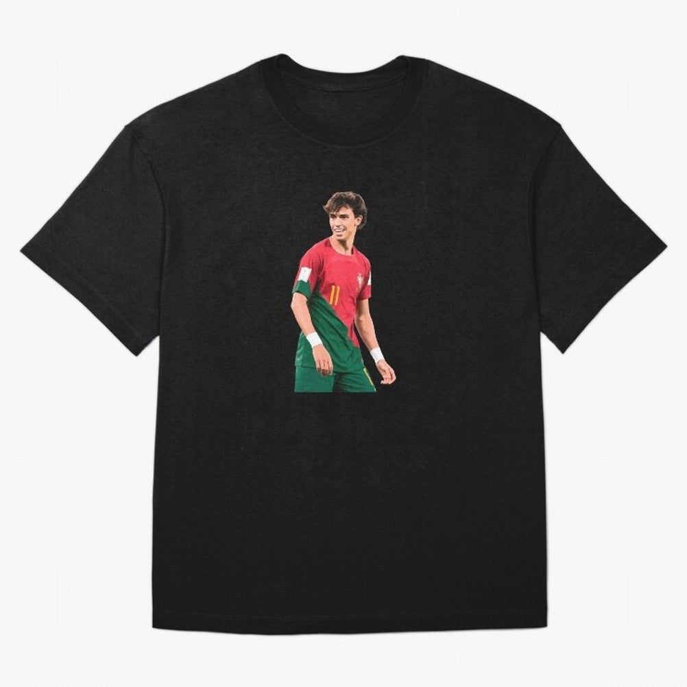Joao Felix Oversized T-Shirt Join the Countdown to FIFA World Cup 2026 Group Stage Spirit, with Brazil, Messi, Neymar and Mbappe, Retro Football Energy, Iconic Rivalries, Trophy Chase Drama and Stadium Atmosphere; Built for Supporters Chasing