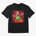 CR7 Oversized T-Shirt Carry the Colors and Pride of the FIFA World Cup 2026 Journey through Mbappe Highlights, Argentina and Brazil Pride, Classic Soccer Heritage, Championship Pressure, Fan Loyalty and International Pride; Ideal for Fans Who