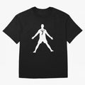 Cristiano Ronaldo Celebration in White Oversized T-Shirt Live for the Drama of FIFA World Cup 2026 USA Canada Mexico Capturing Haaland and Mbappe, Portugal, Spain and Germany Energy, Football Festival Excitement, Trophy Ambitions, Country Rivalries