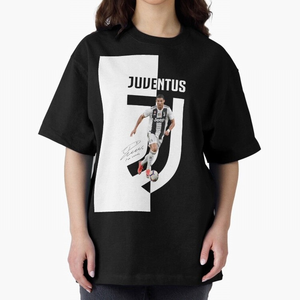 cristiano ronaldo - juventus - soccer top Oversized T-Shirt Stand Proud for FIFA World Cup 2026 Group Stage Highlighting Cristiano Ronaldo, Argentina, France and Brazil Energy, Soccer Culture, Superstar Moments, National Team Dreams and Competitive