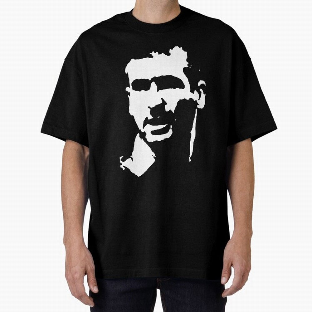 Eric Cantona Manchester Football Legend Oversized T-Shirt Mark FIFA World Cup 2026 Spirit, Capturing Germany, Neymar, Supporter Pride, Iconic Celebrations, Legendary Names and Global Match Day Energy; Perfect for People Who Love Argentina, Brazil,