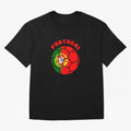 Portugal Football Soccer Ball Oversized T-Shirt Refresh Global Football Passion for FIFA World Cup 2026, Highlighting CR7 and Messi, Netherlands, Champion Mindset, Group Stage Buzz, Knockout Tension and Passionate Fan Culture; Ideal for Fans Who